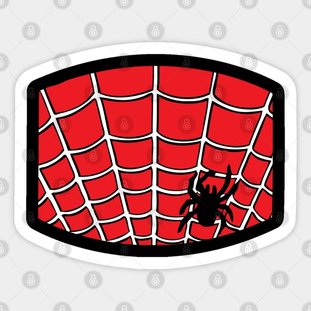 Spider Web Seamless Patterns Sticker by labatchino